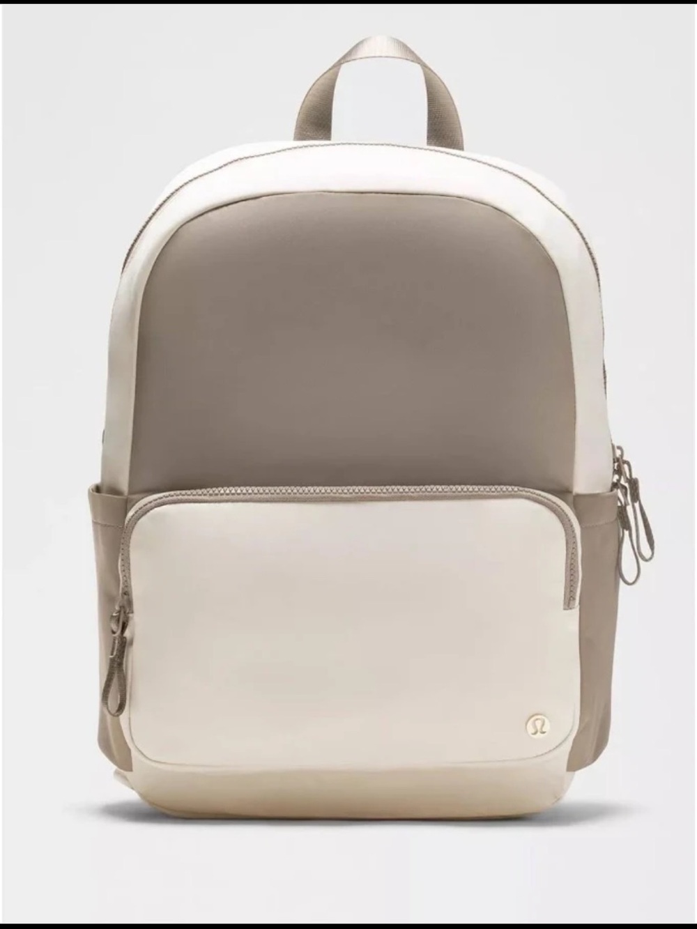 #721 NWT Lululemon Everywhere Backpack 22L Warm Ash Grey Sheer Oak Rare
